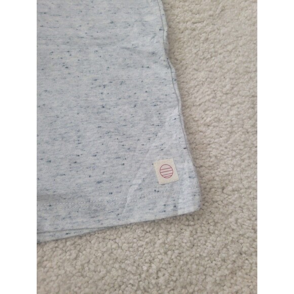 NWOT Marine Layer Signature Crew Tee Shirt heather Light Grey Men's Size L/XL - Picture 3 of 8